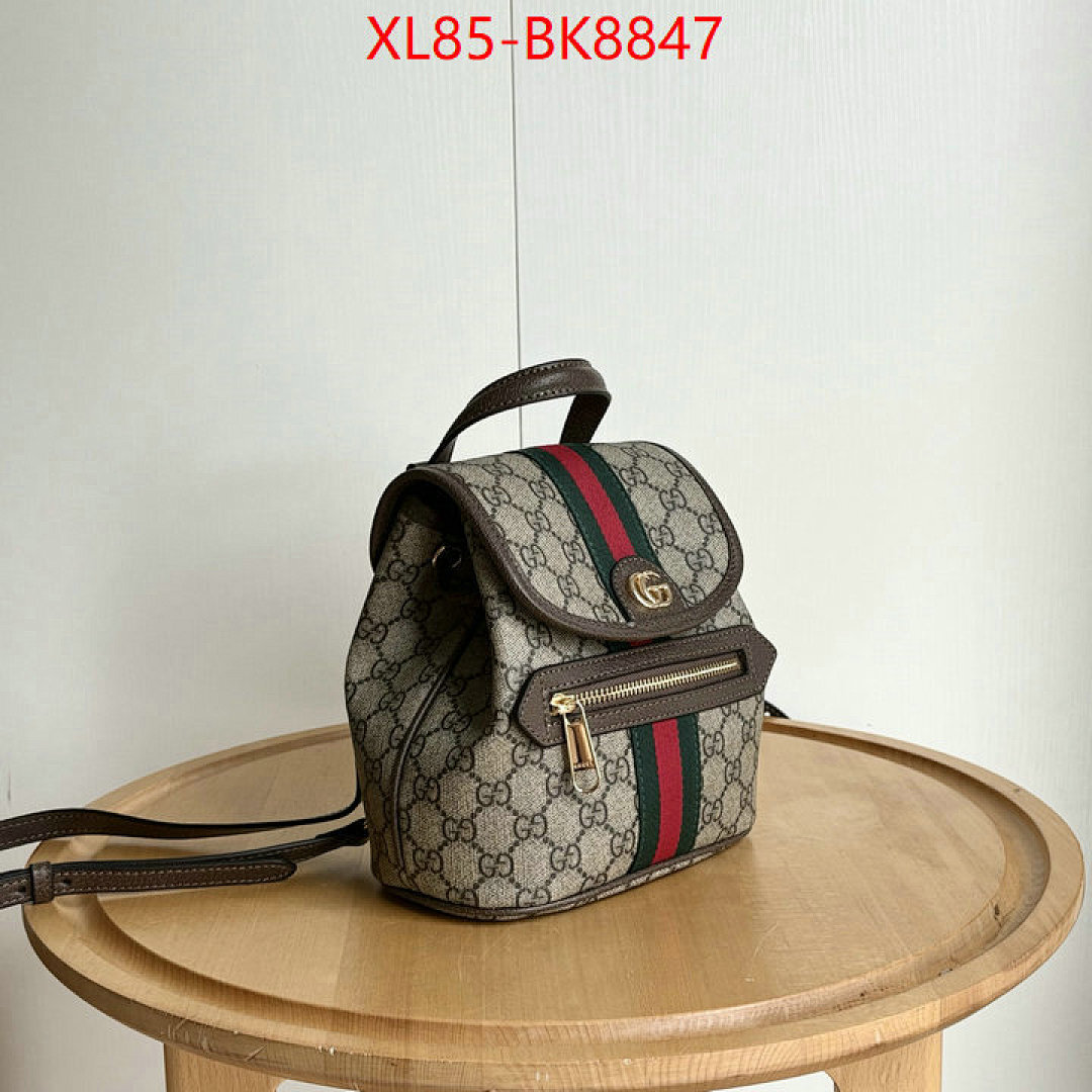 Gucci Bags(4A)-Backpack- ID: BK8847 $: 85USD,