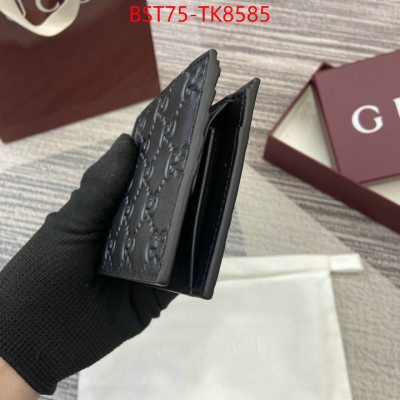 Gucci Bags(TOP)-Wallet- ID: TK8585 $: 75USD,