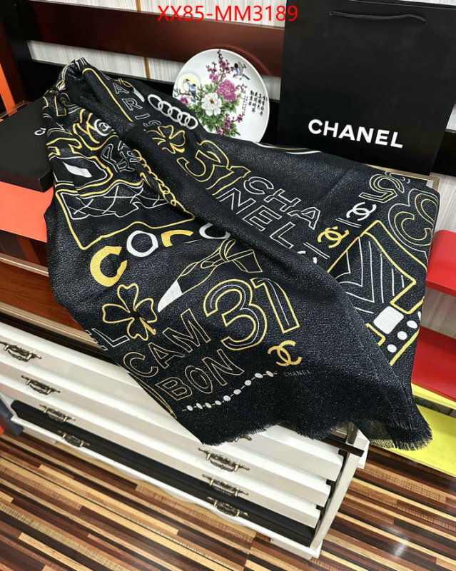 Scarf-Chanel replica designer ID: MM3189 $: 85USD