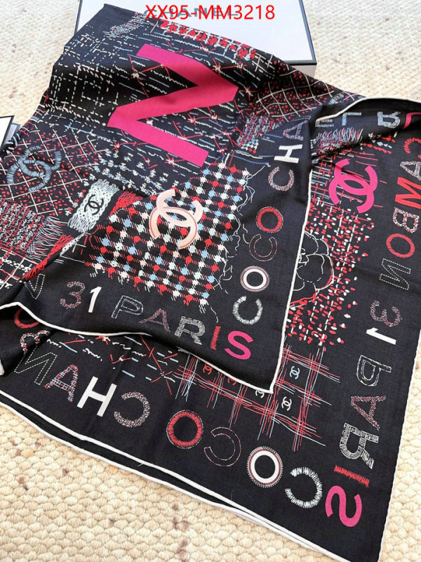 Scarf-Chanel replicas ID: MM3218 $: 95USD