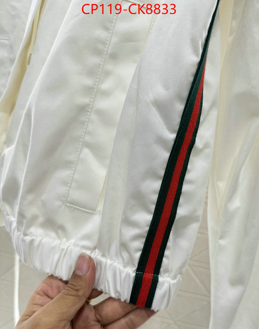 Clothing-Gucci ID: CK8833 $: 119USD