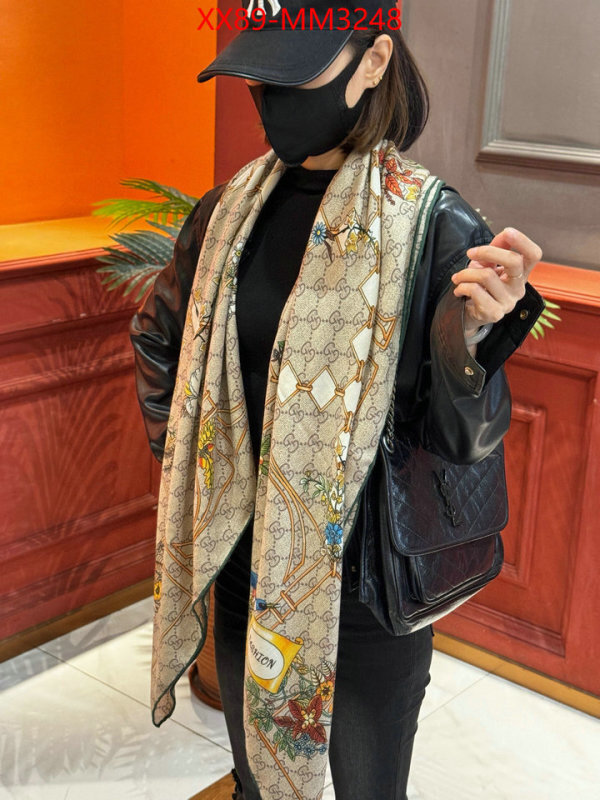 Scarf-Gucci the best quality replica ID: MM3248 $: 89USD