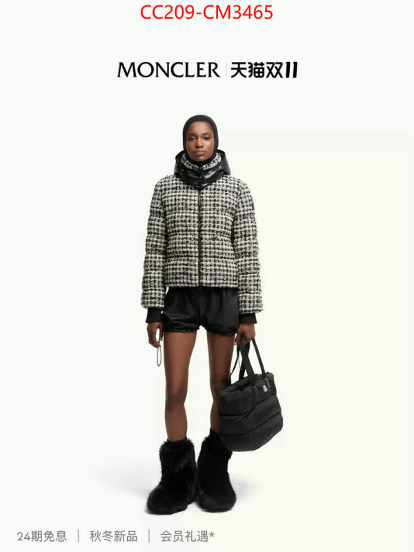 Down jacket Women-Moncler buy 1:1 ID: CM3465 $: 209USD