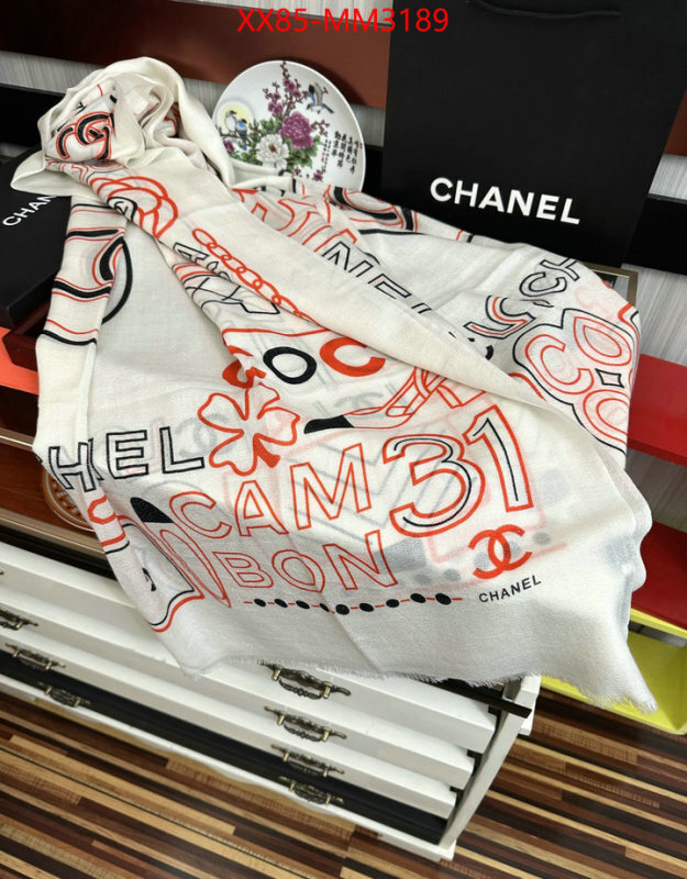 Scarf-Chanel replica designer ID: MM3189 $: 85USD