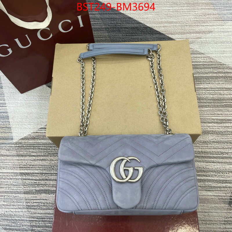 Gucci Bags(TOP)-Marmont ID: BM3694 $: 249USD,