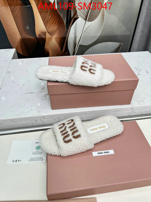 Women Shoes-Miu Miu wholesale replica shop ID: SM3047 $: 109USD