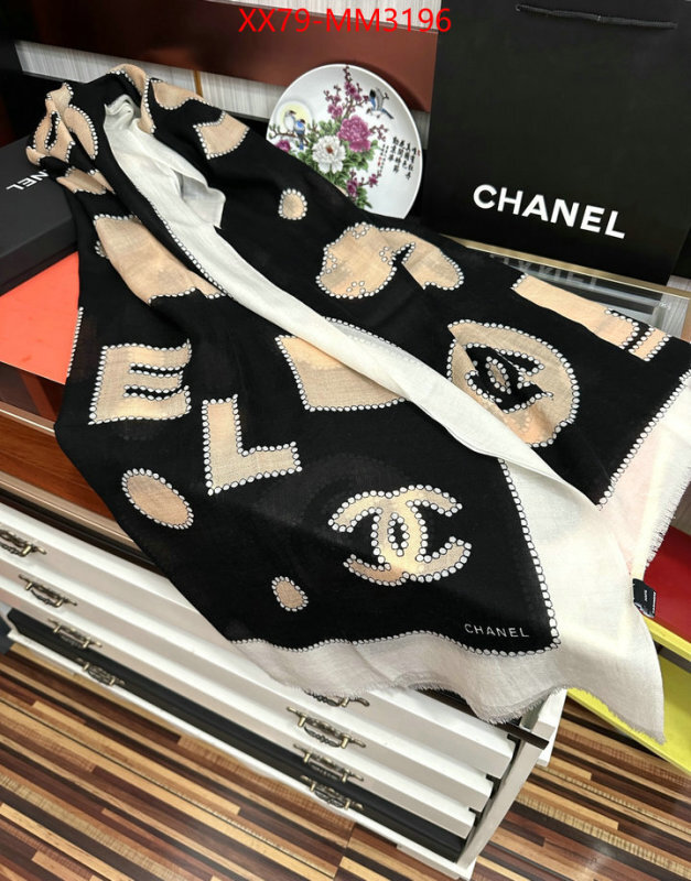 Scarf-Chanel what's the best to buy replica ID: MM3196 $: 79USD