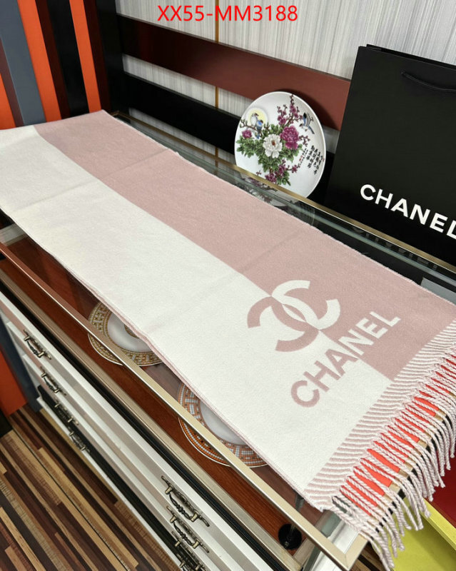 Scarf-Chanel buy high-quality fake ID: MM3188 $: 55USD