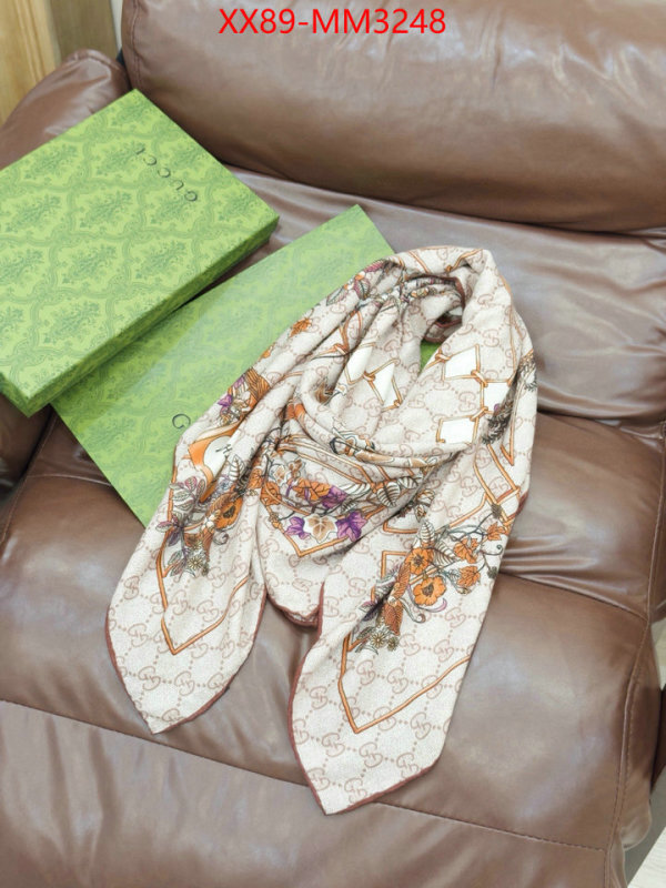 Scarf-Gucci the best quality replica ID: MM3248 $: 89USD