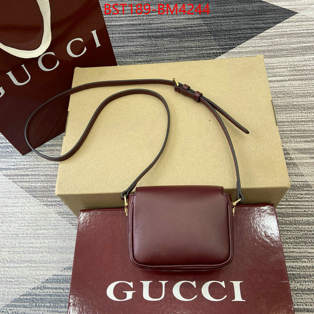 Gucci Bags(TOP)-Horsebit- ID: BM4244 $: 189USD,