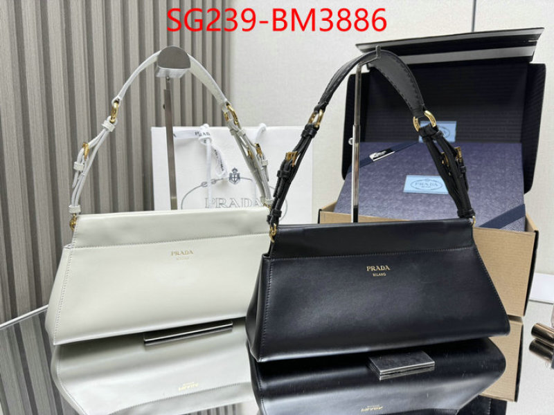 Prada Bags(TOP)-Handbag- ID: BM3886 $: 239USD,