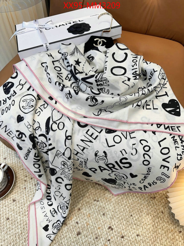 Scarf-Chanel aaaaa replica designer ID: MM3209 $: 95USD