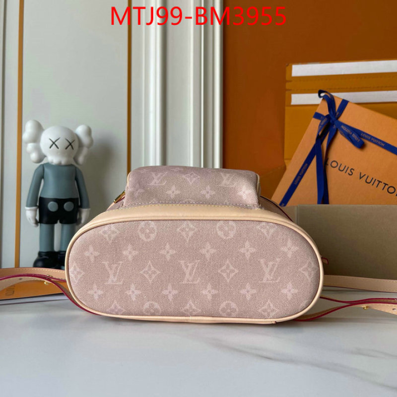 LV Bags(4A)-Backpack- ID: BM3955 $: 99USD,