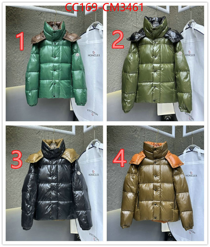 Down jacket Men-Moncler 7 star quality designer replica ID: CM3461 $: 169USD