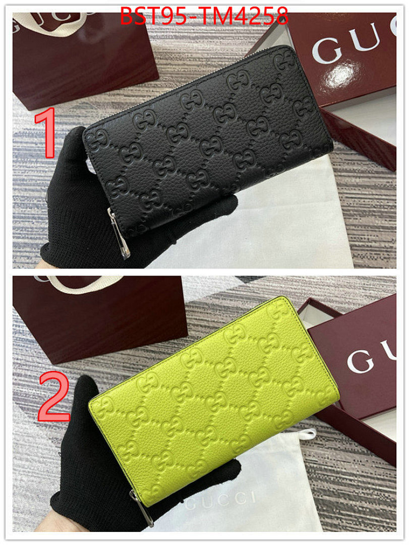 Gucci Bags(TOP)-Wallet- ID: TM4258 $: 95USD,