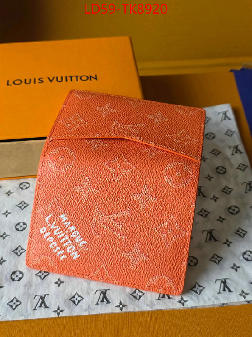 LV Bags(TOP)-Wallet ID: TK8920 $: 59USD,
