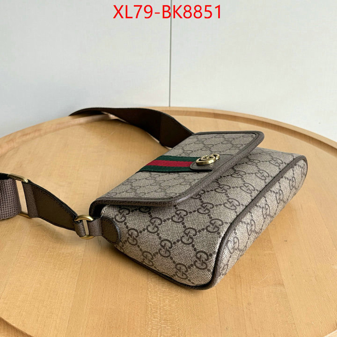 Gucci Bags(4A)-Crossbody- ID: BK8851 $: 79USD,