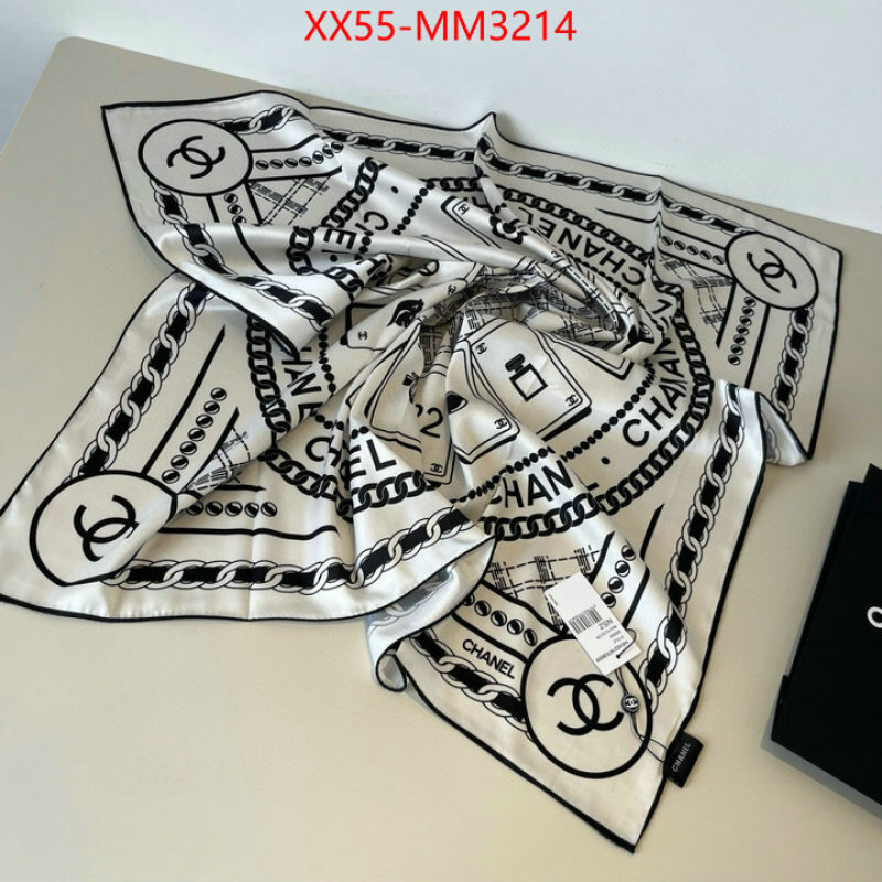 Scarf-Chanel best website for replica ID: MM3214 $: 55USD