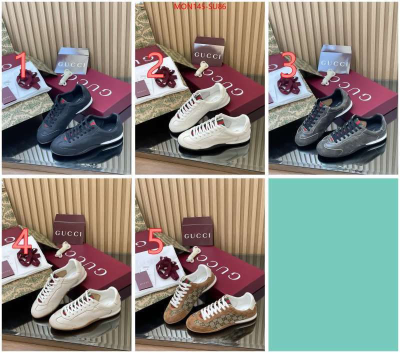 Women Shoes-Gucci designer high replica ID: SU86 $: 145USD