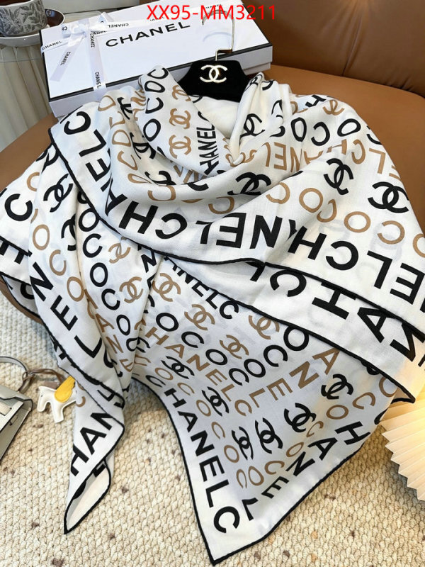 Scarf-Chanel cheap wholesale ID: MM3211 $: 95USD