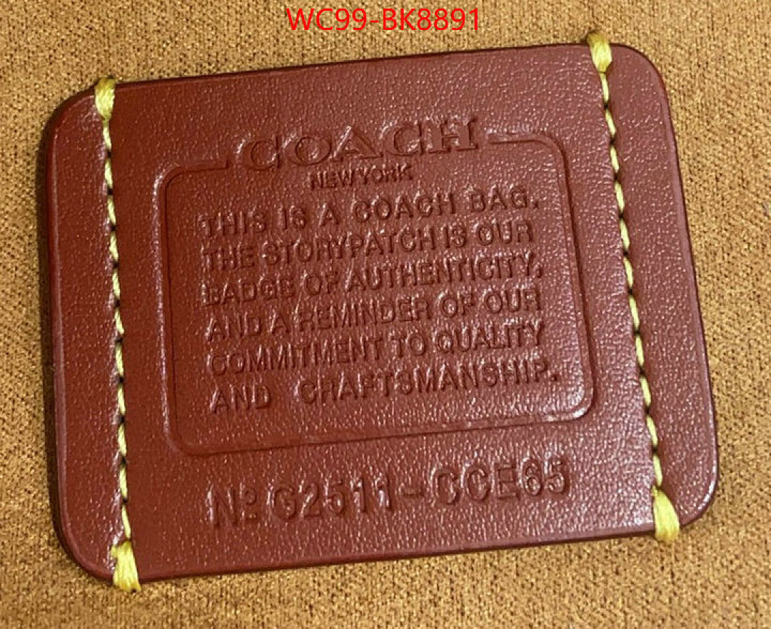 Coach Bags(4A)-Crossbody- ID: BK8891 $: 99USD,