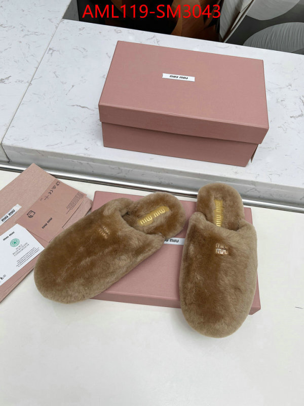 Women Shoes-Miu Miu what 1:1 replica ID: SM3043 $: 119USD