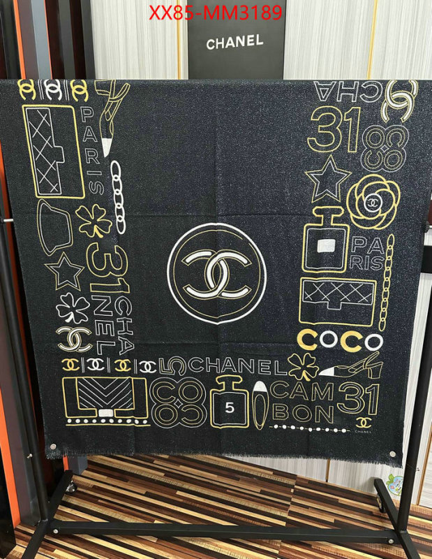 Scarf-Chanel replica designer ID: MM3189 $: 85USD