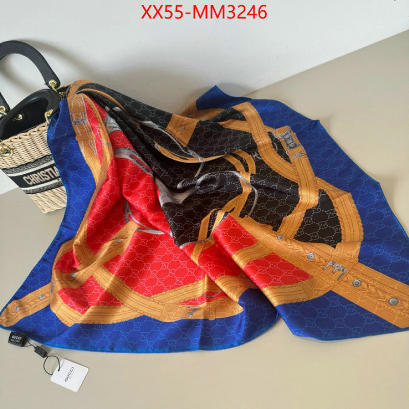 Scarf-Gucci outlet 1:1 replica ID: MM3246 $: 55USD