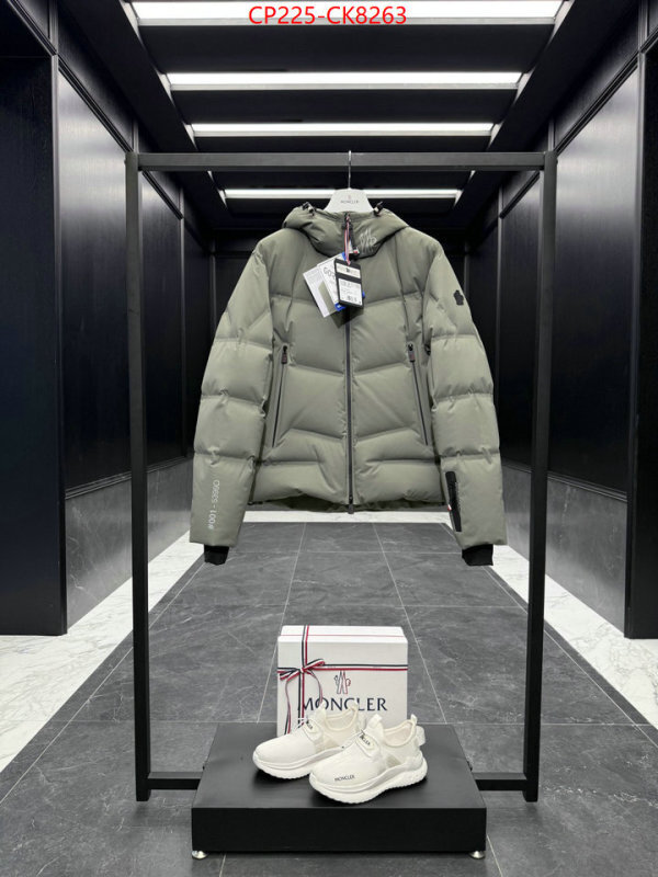 Down jacket Men-Moncler aaaaa replica designer ID: CK8263 $: 225USD