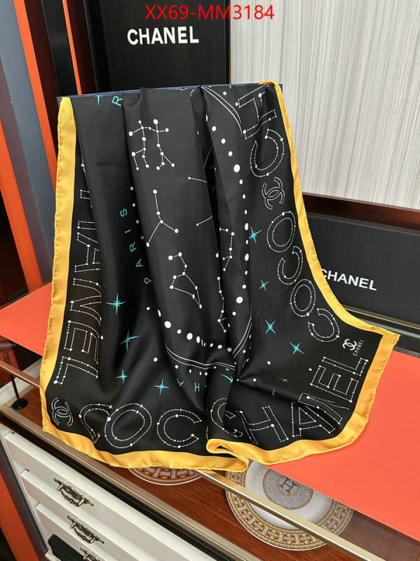 Scarf-Chanel high quality designer replica ID: MM3184 $: 69USD
