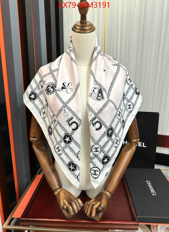 Scarf-Chanel designer high replica ID: MM3191 $: 79USD