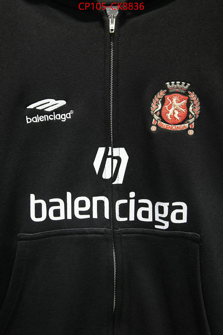 Clothing-Balenciaga ID: CK8836 $: 105USD