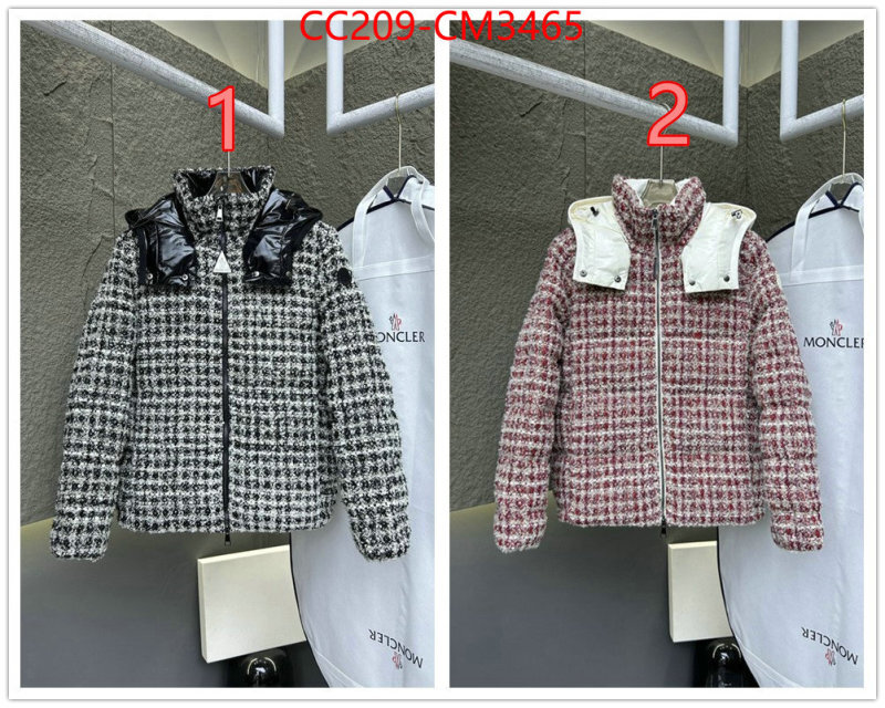 Down jacket Women-Moncler buy 1:1 ID: CM3465 $: 209USD