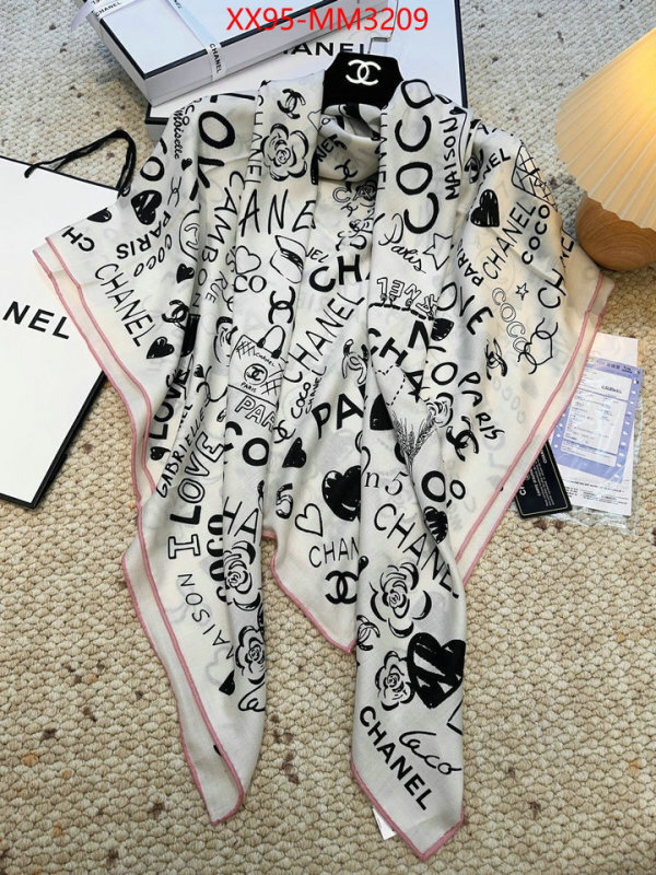 Scarf-Chanel aaaaa replica designer ID: MM3209 $: 95USD