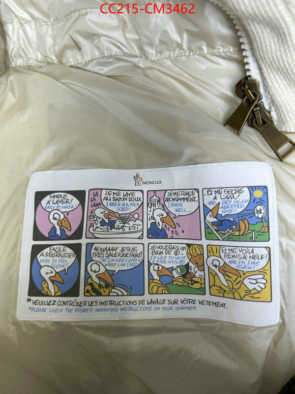 Down jacket Women-Moncler high quality designer replica ID: CM3462 $: 215USD