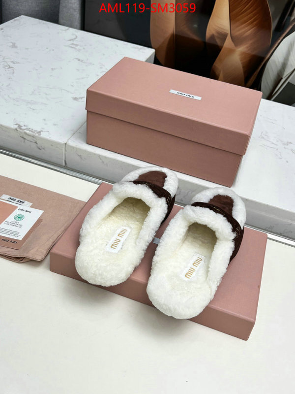 Women Shoes-Miu Miu 1:1 replica ID: SM3059 $: 119USD