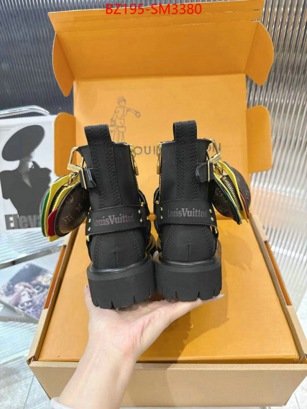 Men Shoes-LV aaaaa+ quality replica ID: SM3380 $: 195USD