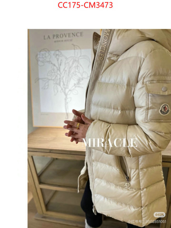 Down jacket Women-Moncler the best quality replica ID: CM3473 $: 175USD