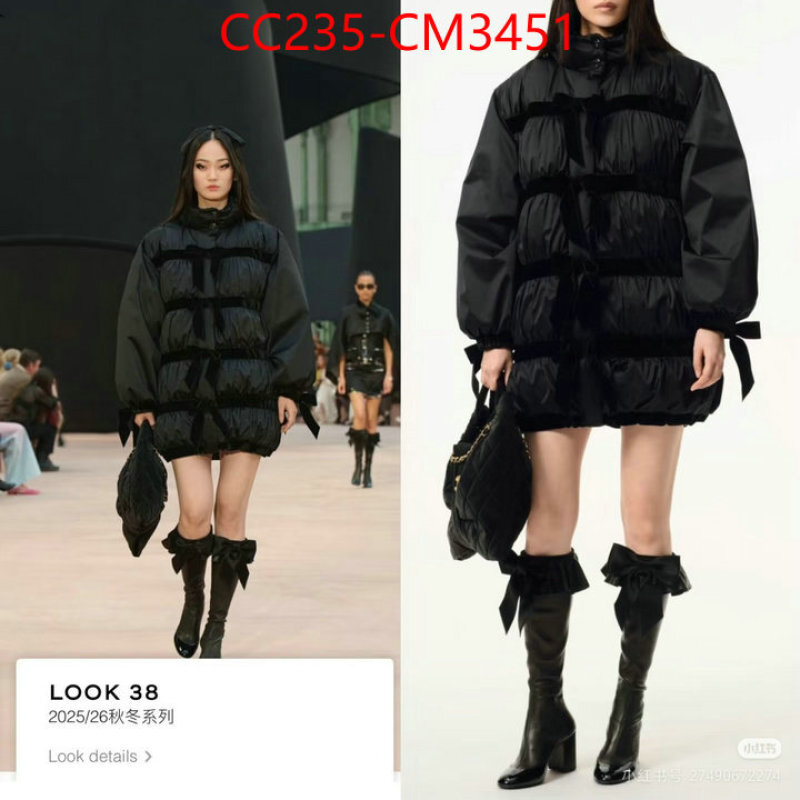 Down jacket Women-Chanel 7 star replica ID: CM3451 $: 235USD