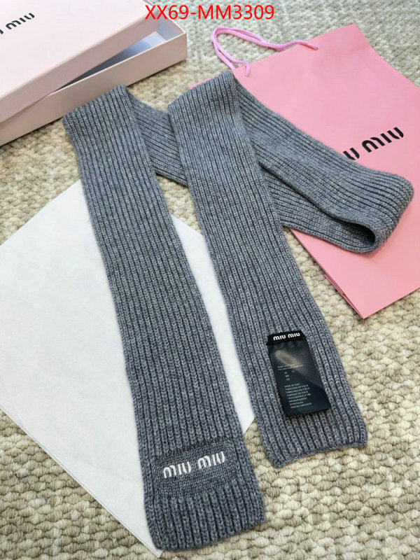Scarf-Miu Miu quality aaaaa replica ID: MM3309 $: 69USD