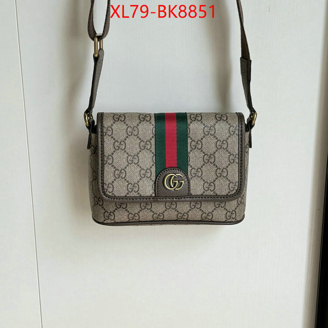 Gucci Bags(4A)-Crossbody- ID: BK8851 $: 79USD,