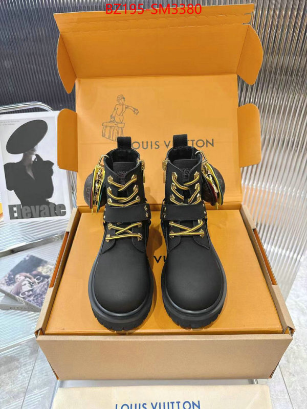 Men Shoes-LV aaaaa+ quality replica ID: SM3380 $: 195USD