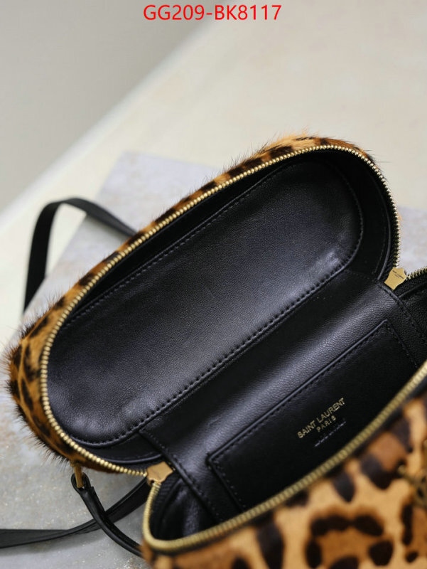 YSL Bags(TOP)-Vanity- 2024 replica wholesale cheap sales online ID: BK8117 $: 209USD,