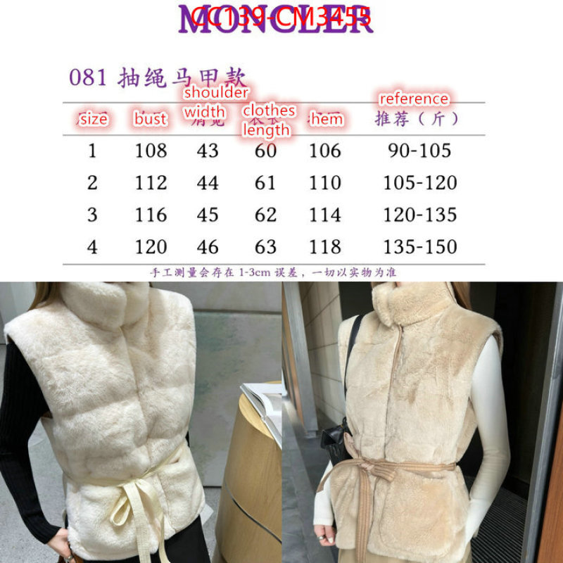 Down jacket Women-Moncler every designer ID: CM3455 $: 139USD