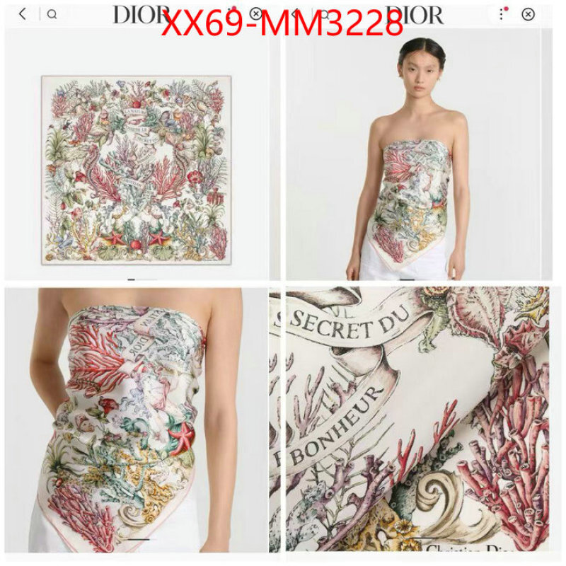 Scarf-Dior high quality customize ID: MM3228 $: 69USD