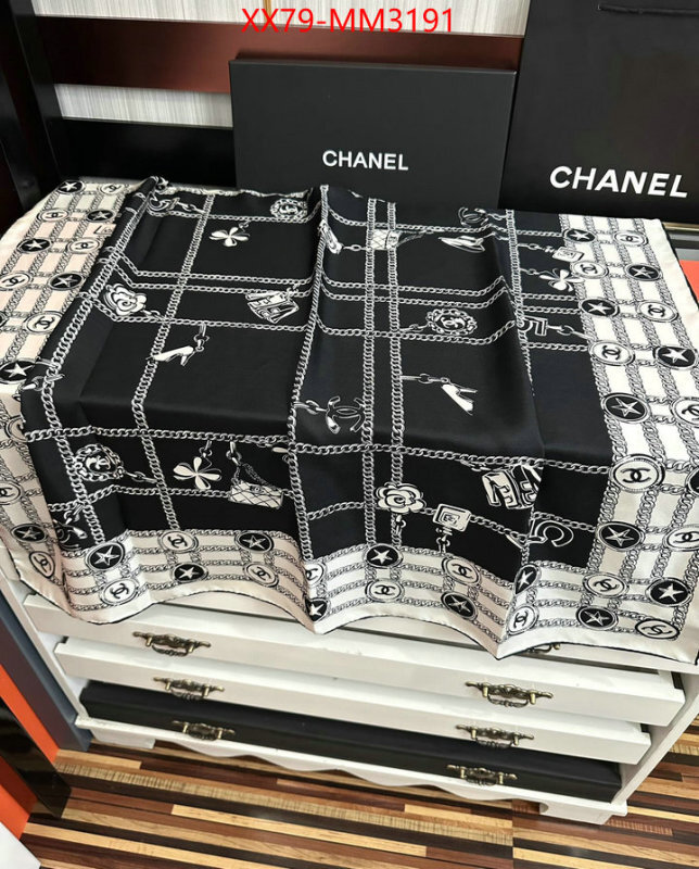 Scarf-Chanel designer high replica ID: MM3191 $: 79USD