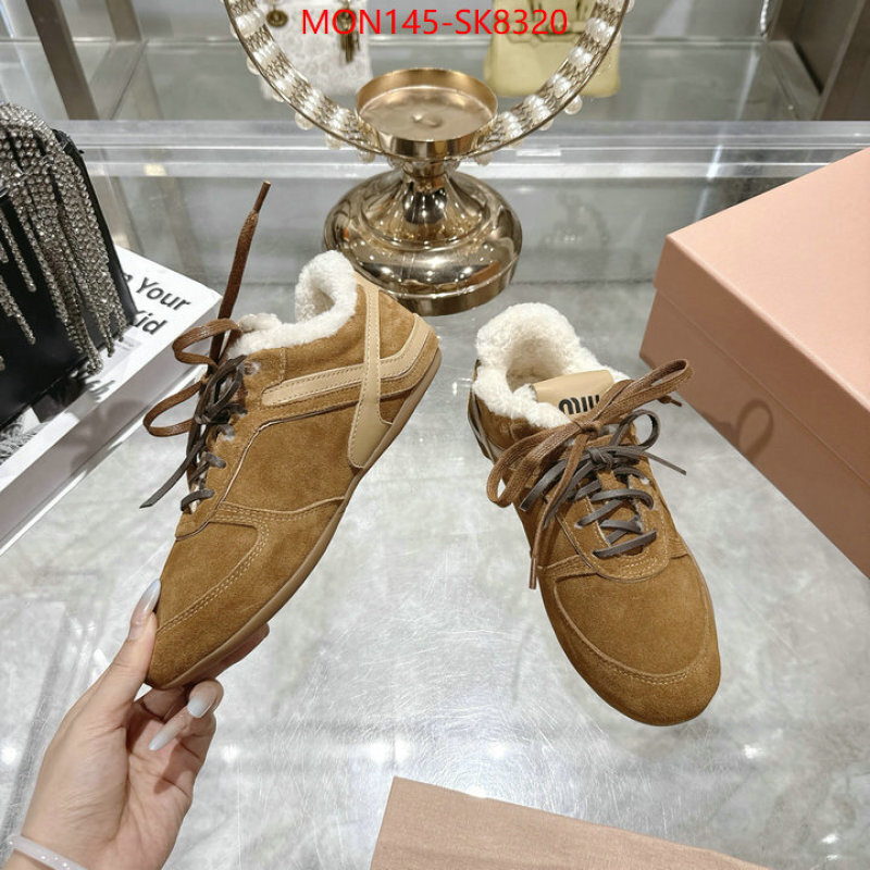 Women Shoes-Miu Miu what best replica sellers ID: SK8320 $: 145USD