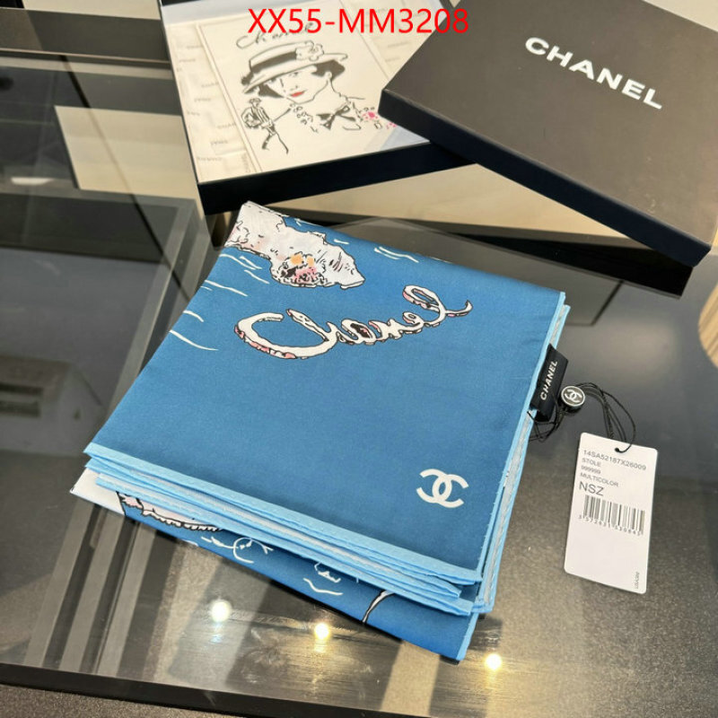 Scarf-Chanel buy 1:1 ID: MM3208 $: 55USD