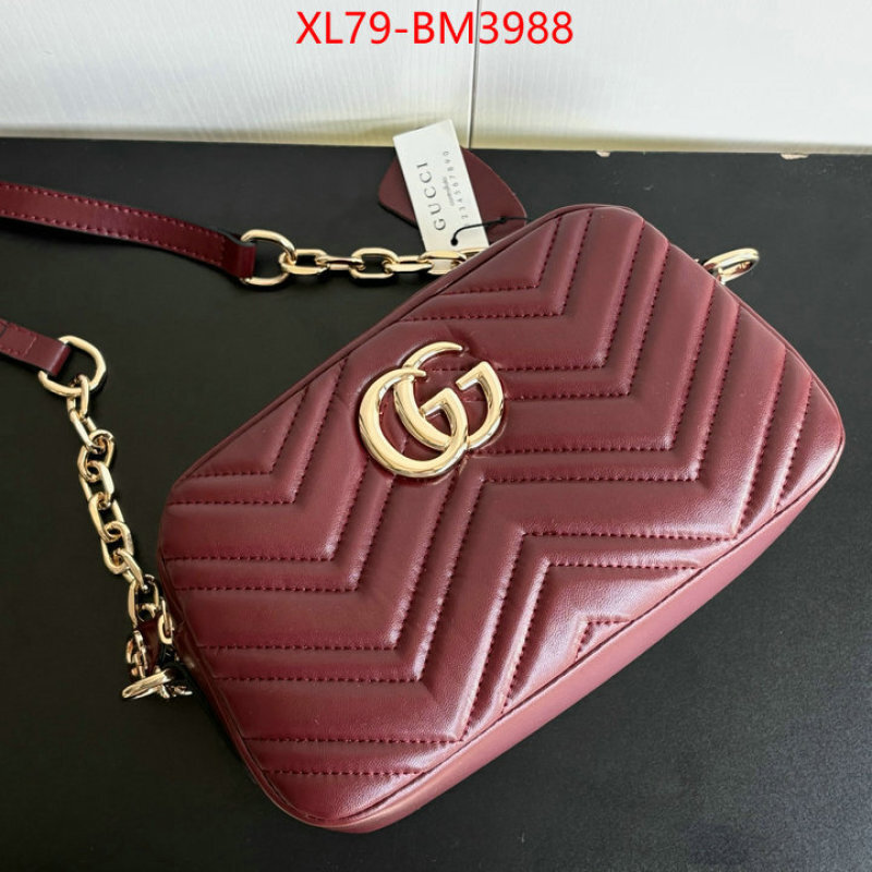 Gucci Bags(4A)-Marmont ID: BM3988 $: 79USD,