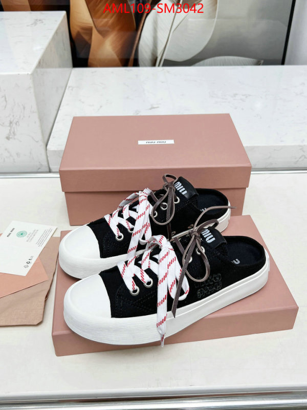 Women Shoes-Miu Miu top quality ID: SM3042 $: 109USD